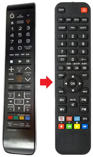 Telecomando adatto per samsung - per,